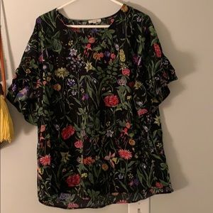 Floral blouse
